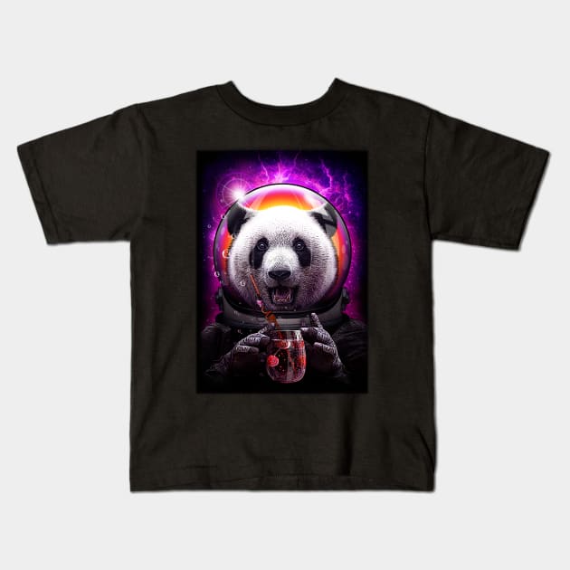 PANDANAUT Kids T-Shirt by ADAMLAWLESS